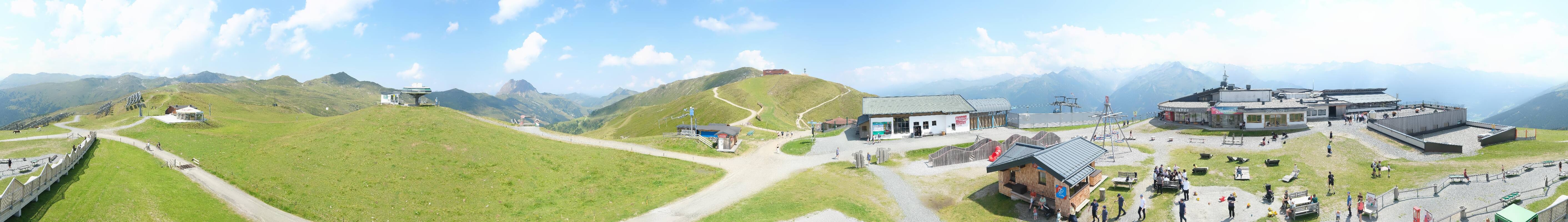 Archiv Foto Webcam Wildkogel-Arena: Ausblick Wildkogelbahn Bergstation
