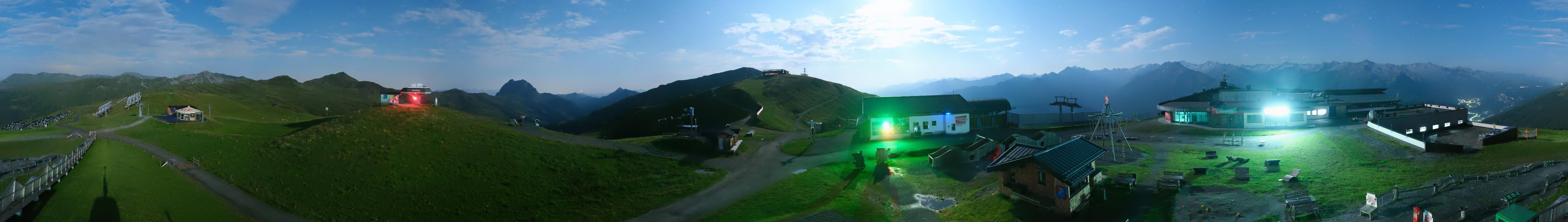 Archiv Foto Webcam Wildkogel-Arena: Ausblick Wildkogelbahn Bergstation