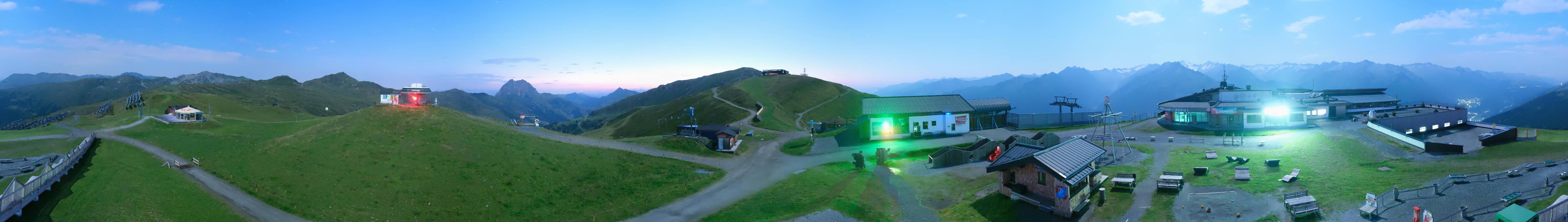 Archiv Foto Webcam Wildkogel-Arena: Ausblick Wildkogelbahn Bergstation