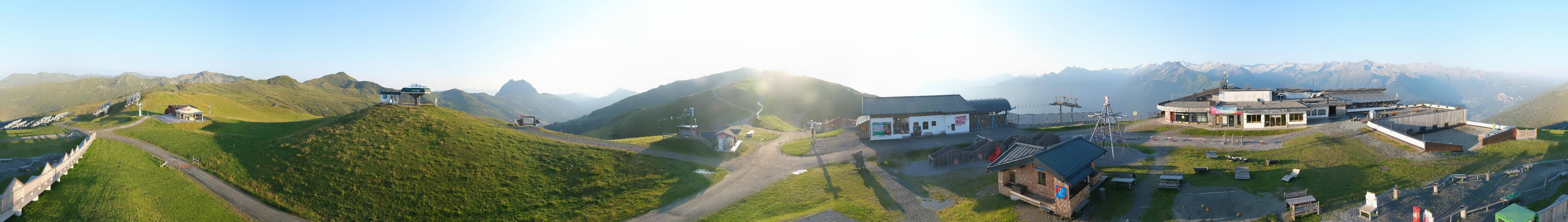 Archiv Foto Webcam Wildkogel-Arena: Ausblick Wildkogelbahn Bergstation