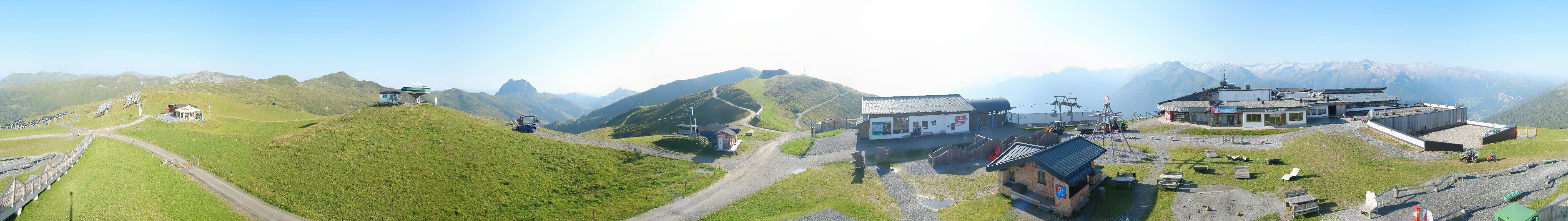 Archiv Foto Webcam Wildkogel-Arena: Ausblick Wildkogelbahn Bergstation