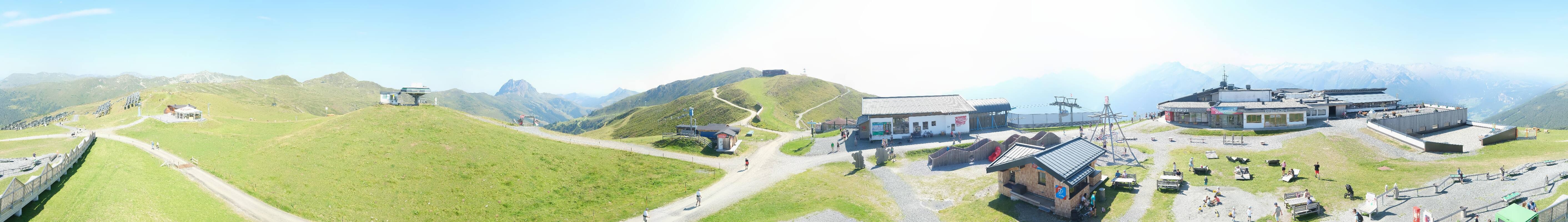 Archiv Foto Webcam Wildkogel-Arena: Ausblick Wildkogelbahn Bergstation