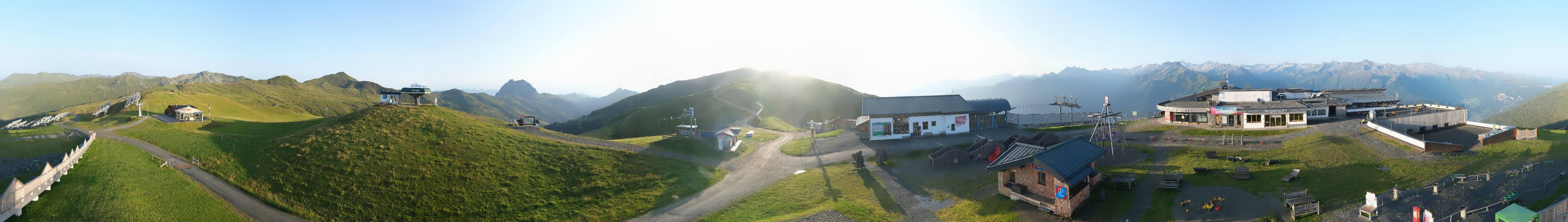 Archiv Foto Webcam Wildkogel-Arena: Ausblick Wildkogelbahn Bergstation