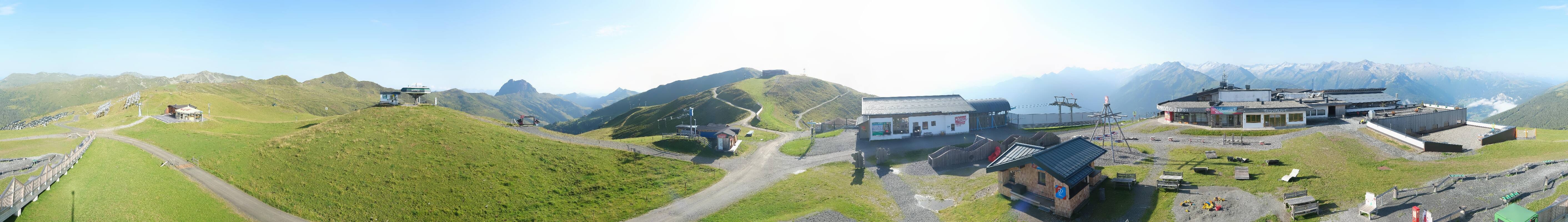 Archiv Foto Webcam Wildkogel-Arena: Ausblick Wildkogelbahn Bergstation