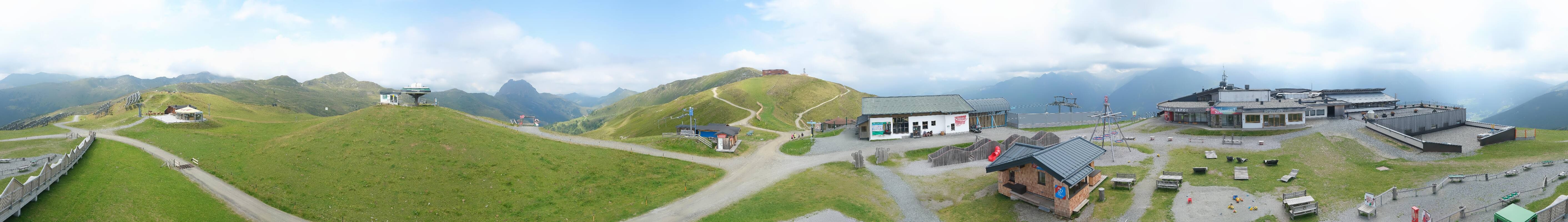 Archiv Foto Webcam Wildkogel-Arena: Ausblick Wildkogelbahn Bergstation