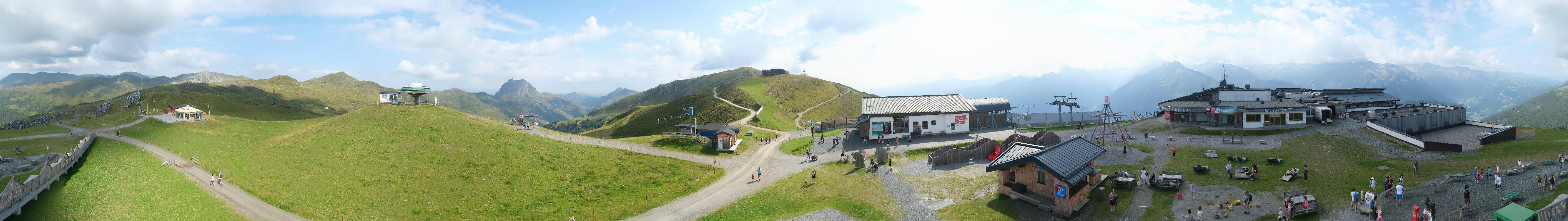 Archiv Foto Webcam Wildkogel-Arena: Ausblick Wildkogelbahn Bergstation