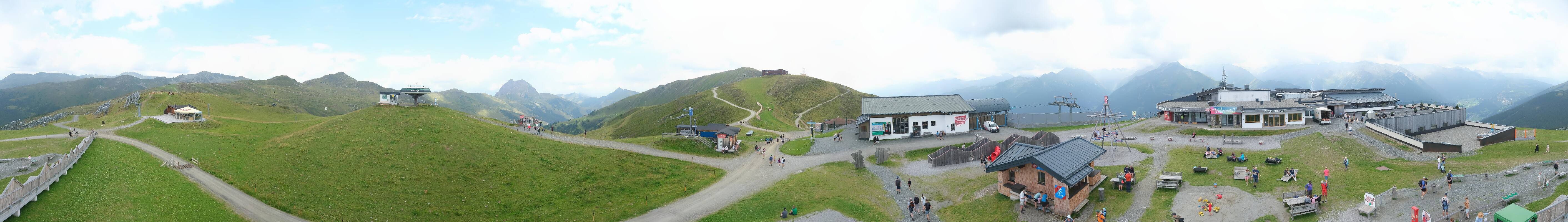 Archiv Foto Webcam Wildkogel-Arena: Ausblick Wildkogelbahn Bergstation