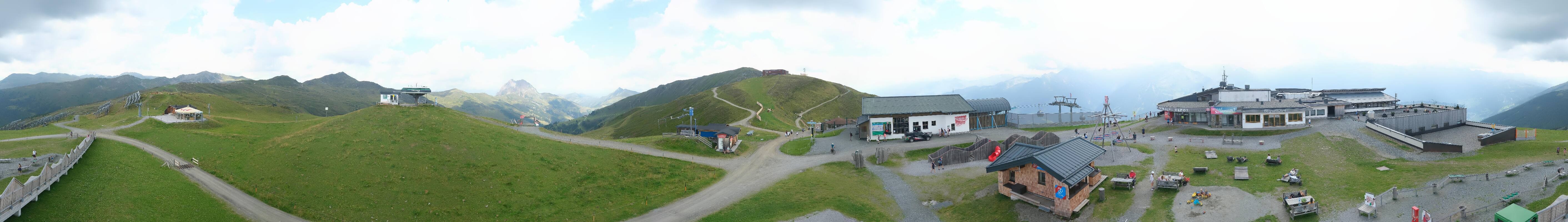 Archiv Foto Webcam Wildkogel-Arena: Ausblick Wildkogelbahn Bergstation