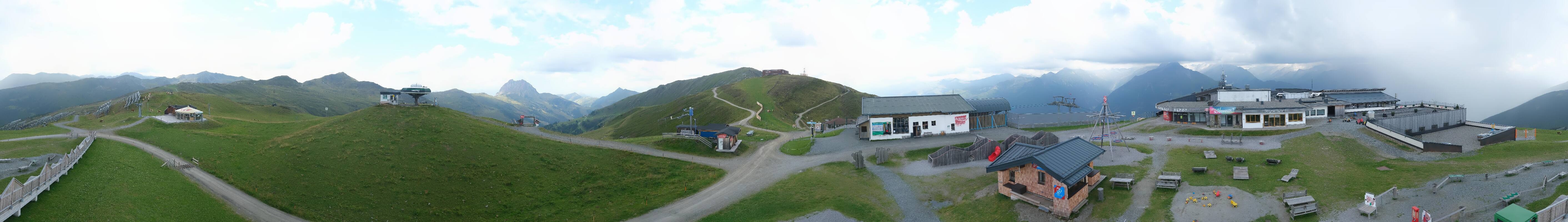 Archiv Foto Webcam Wildkogel-Arena: Ausblick Wildkogelbahn Bergstation