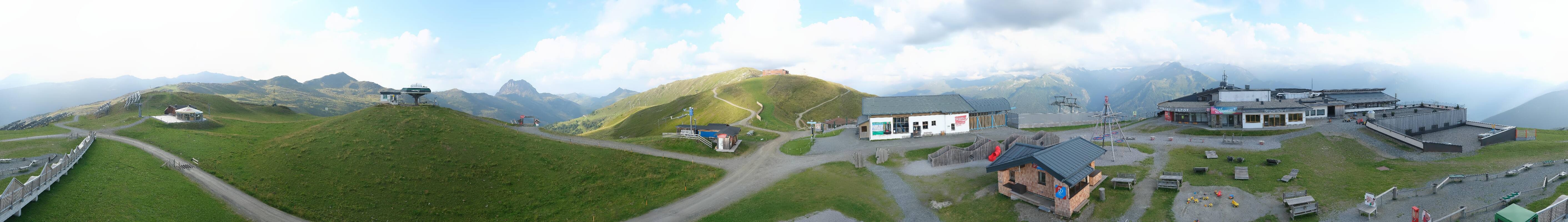 Archiv Foto Webcam Wildkogel-Arena: Ausblick Wildkogelbahn Bergstation