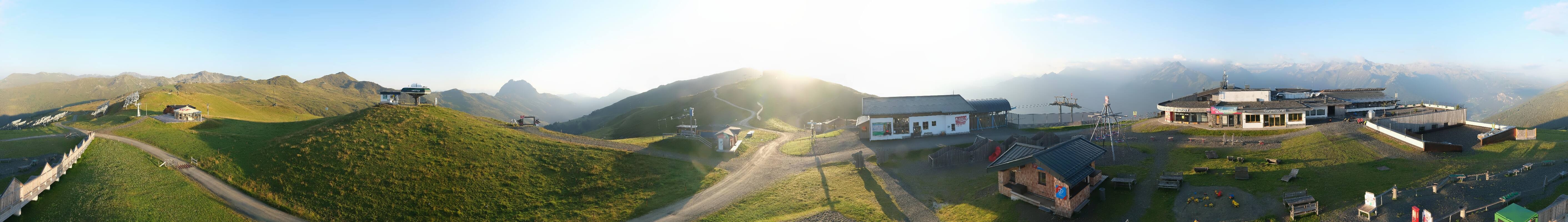 Archiv Foto Webcam Wildkogel-Arena: Ausblick Wildkogelbahn Bergstation