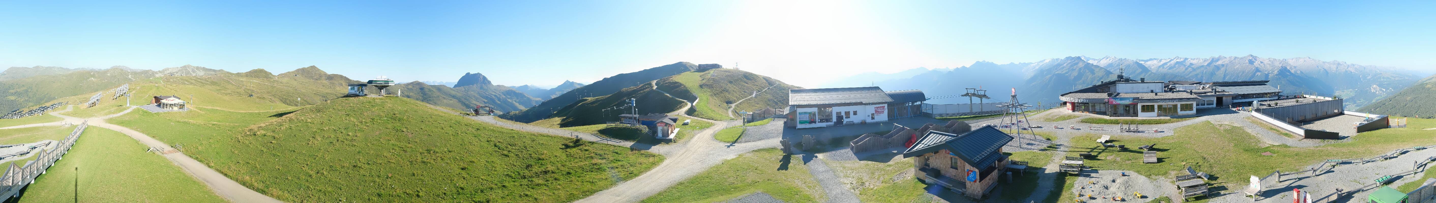 Archiv Foto Webcam Wildkogel-Arena: Ausblick Wildkogelbahn Bergstation
