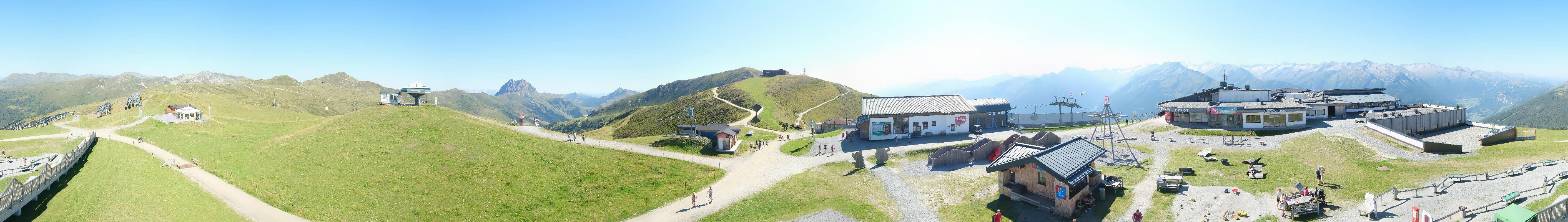 Archiv Foto Webcam Wildkogel-Arena: Ausblick Wildkogelbahn Bergstation