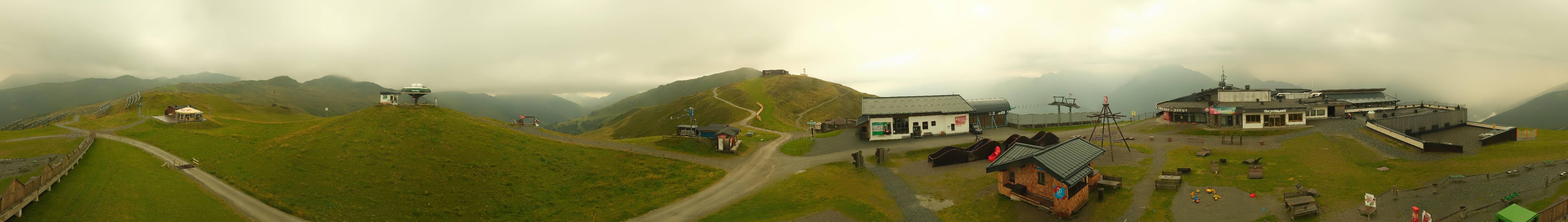 Archiv Foto Webcam Wildkogel-Arena: Ausblick Wildkogelbahn Bergstation
