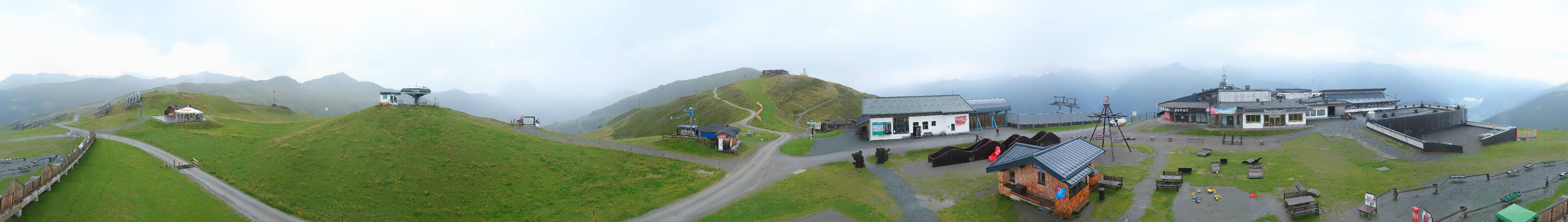 Archiv Foto Webcam Wildkogel-Arena: Ausblick Wildkogelbahn Bergstation