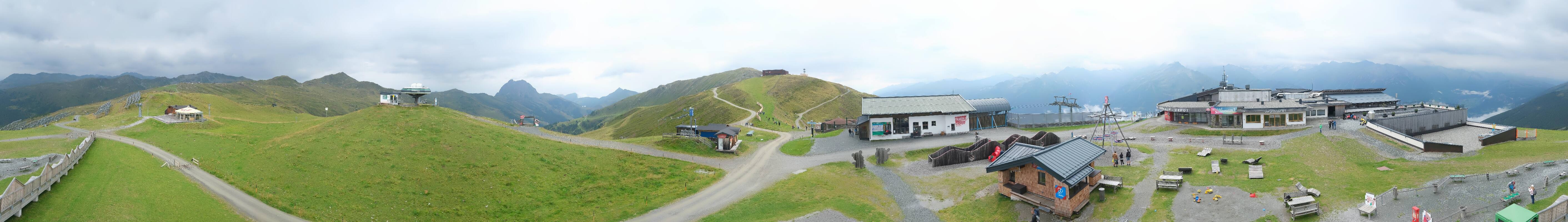Archiv Foto Webcam Wildkogel-Arena: Ausblick Wildkogelbahn Bergstation