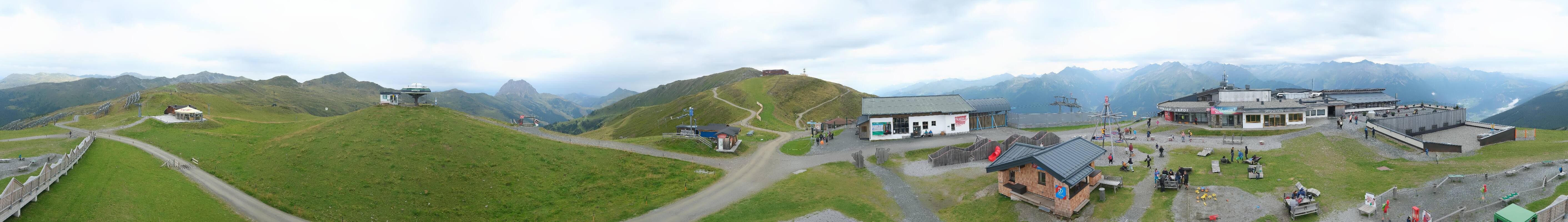 Archiv Foto Webcam Wildkogel-Arena: Ausblick Wildkogelbahn Bergstation