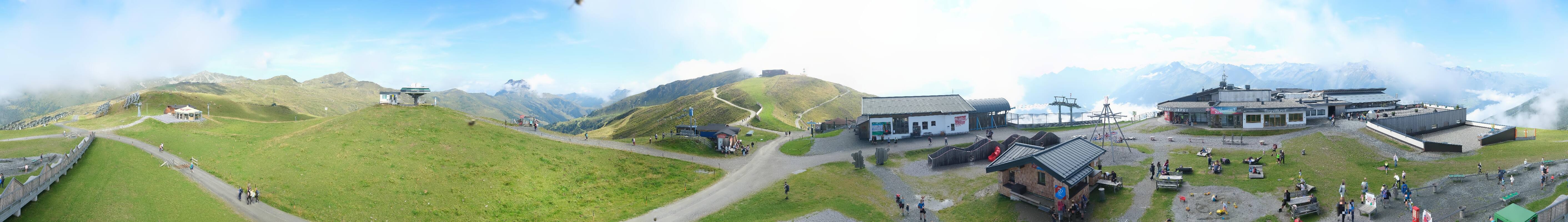 Archiv Foto Webcam Wildkogel-Arena: Ausblick Wildkogelbahn Bergstation