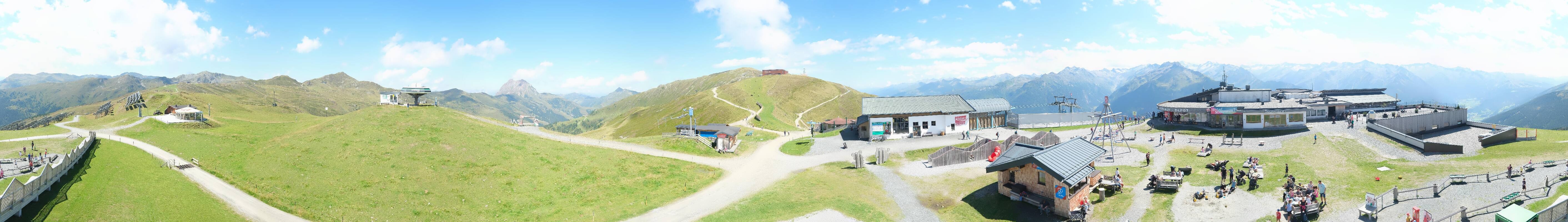 Archiv Foto Webcam Wildkogel-Arena: Ausblick Wildkogelbahn Bergstation