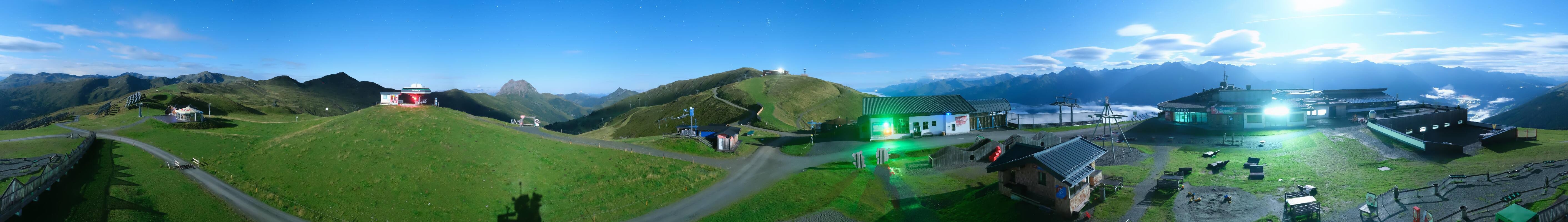 Archiv Foto Webcam Wildkogel-Arena: Ausblick Wildkogelbahn Bergstation