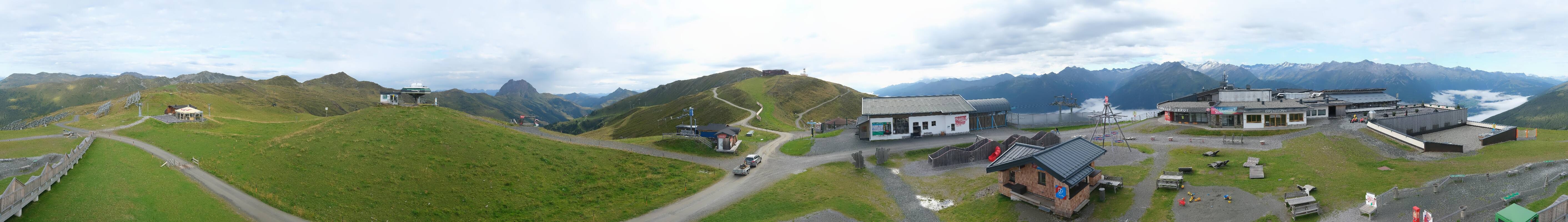 Archiv Foto Webcam Wildkogel-Arena: Ausblick Wildkogelbahn Bergstation