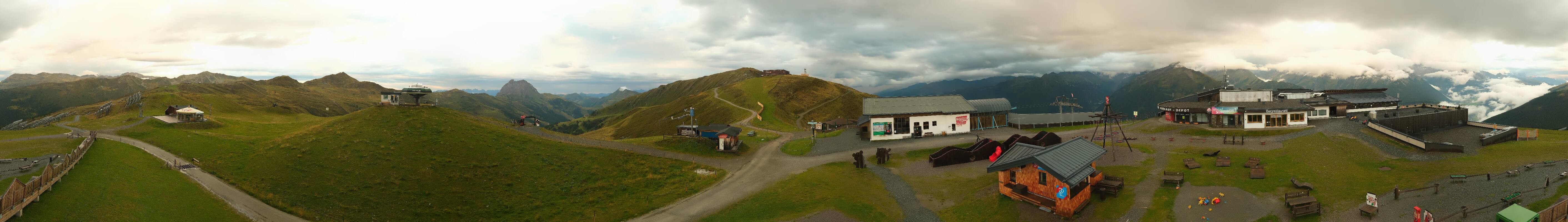 Archiv Foto Webcam Wildkogel-Arena: Ausblick Wildkogelbahn Bergstation