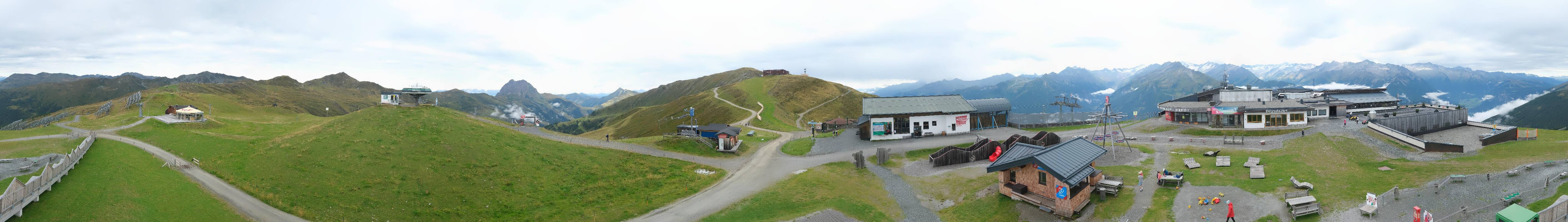 Archiv Foto Webcam Wildkogel-Arena: Ausblick Wildkogelbahn Bergstation