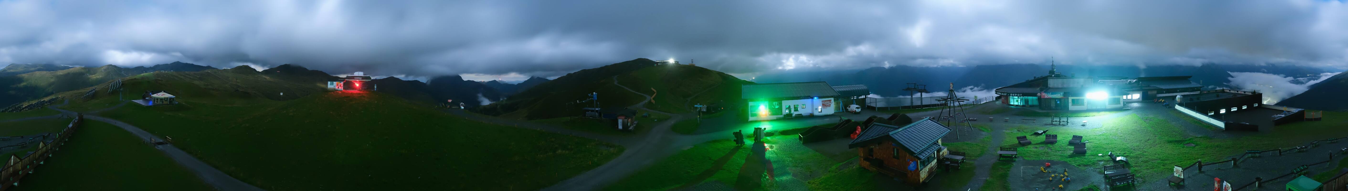 Archiv Foto Webcam Wildkogel-Arena: Ausblick Wildkogelbahn Bergstation
