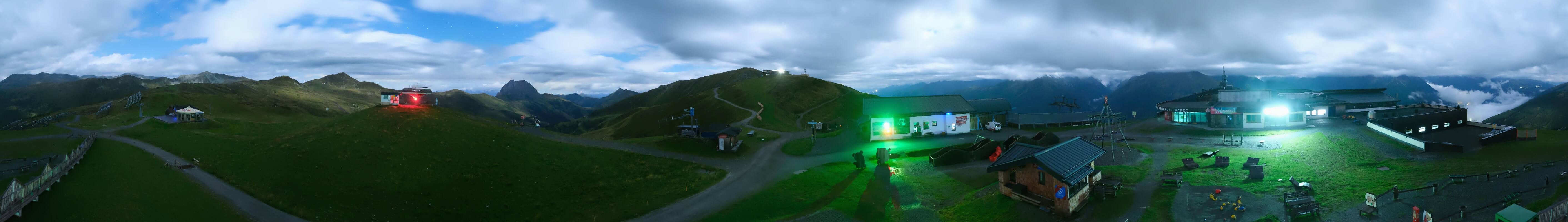 Archiv Foto Webcam Wildkogel-Arena: Ausblick Wildkogelbahn Bergstation