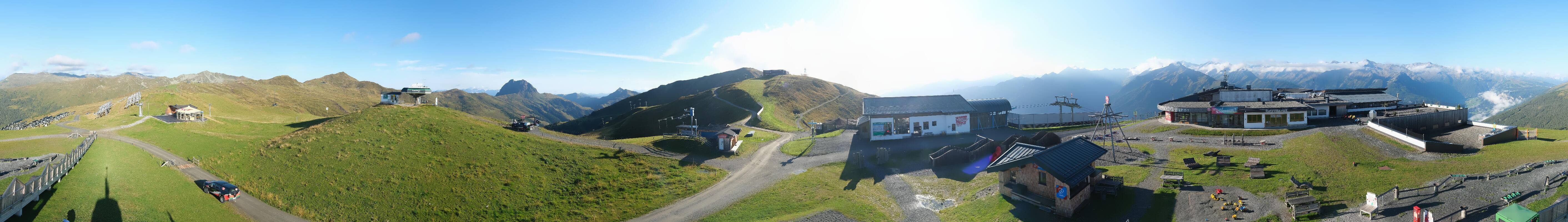 Archiv Foto Webcam Wildkogel-Arena: Ausblick Wildkogelbahn Bergstation