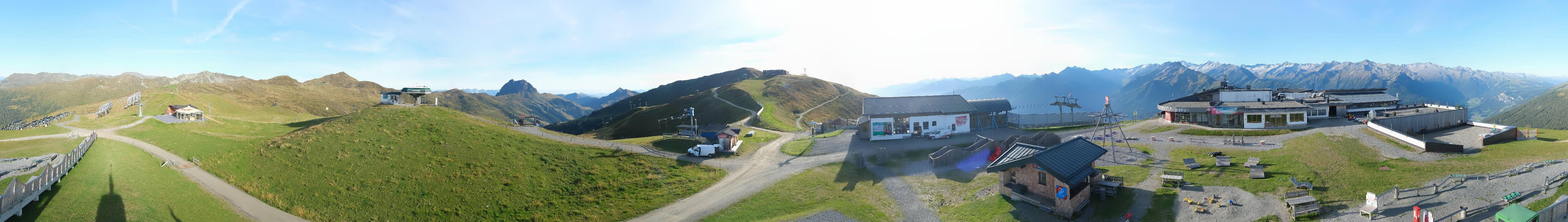 Archiv Foto Webcam Wildkogel-Arena: Ausblick Wildkogelbahn Bergstation