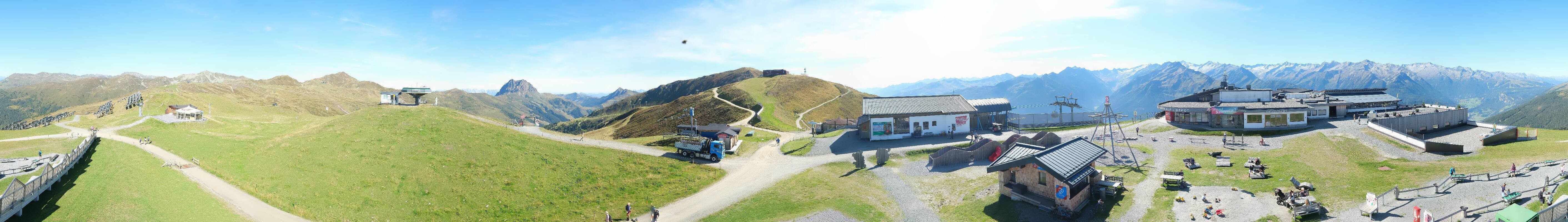 Archiv Foto Webcam Wildkogel-Arena: Ausblick Wildkogelbahn Bergstation