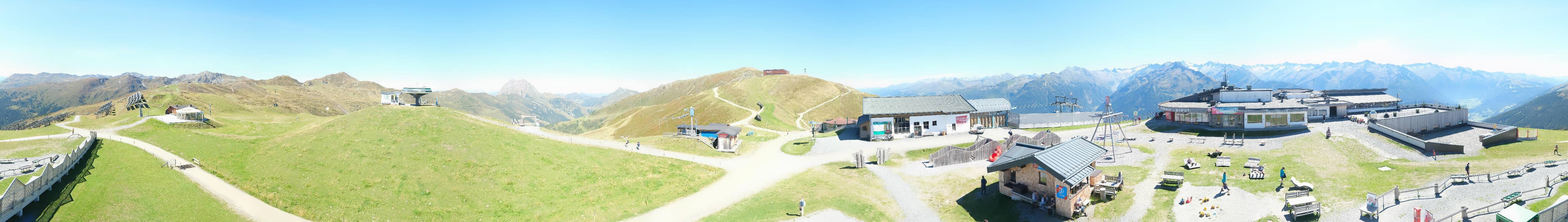 Archiv Foto Webcam Wildkogel-Arena: Ausblick Wildkogelbahn Bergstation