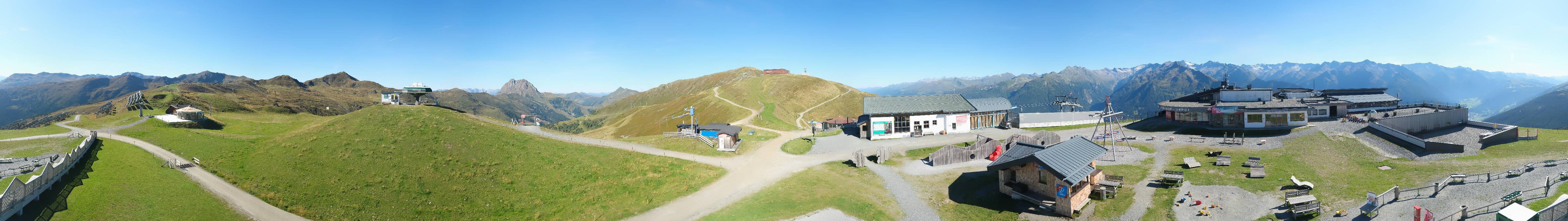 Archiv Foto Webcam Wildkogel-Arena: Ausblick Wildkogelbahn Bergstation