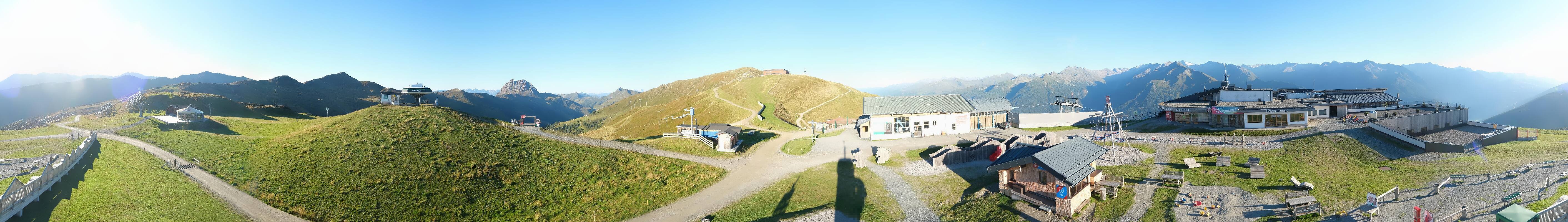 Archiv Foto Webcam Wildkogel-Arena: Ausblick Wildkogelbahn Bergstation