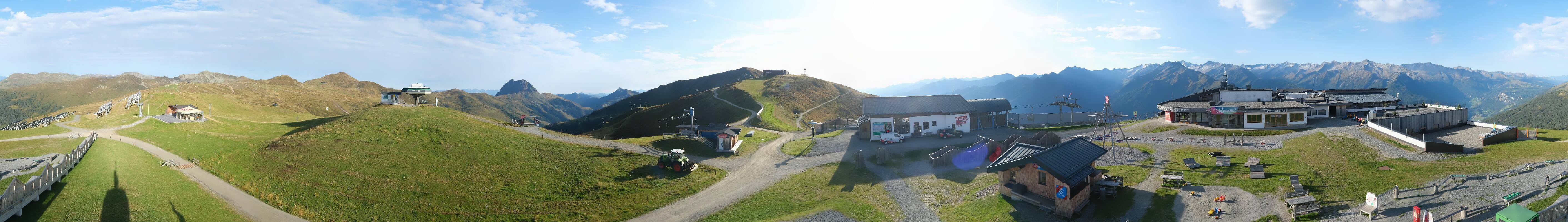 Archiv Foto Webcam Wildkogel-Arena: Ausblick Wildkogelbahn Bergstation