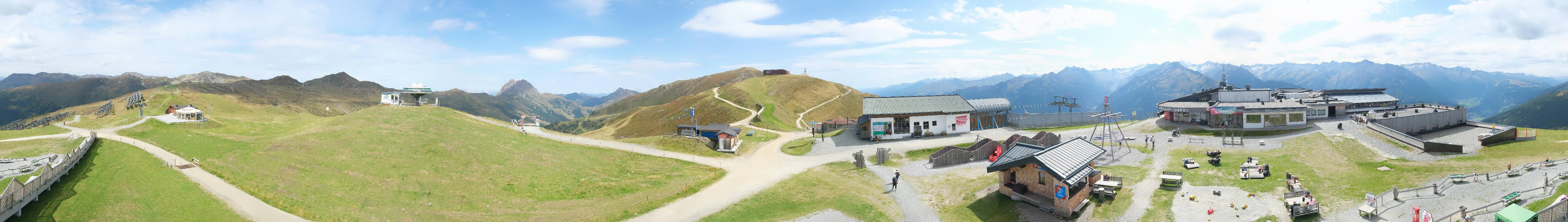 Archiv Foto Webcam Wildkogel-Arena: Ausblick Wildkogelbahn Bergstation