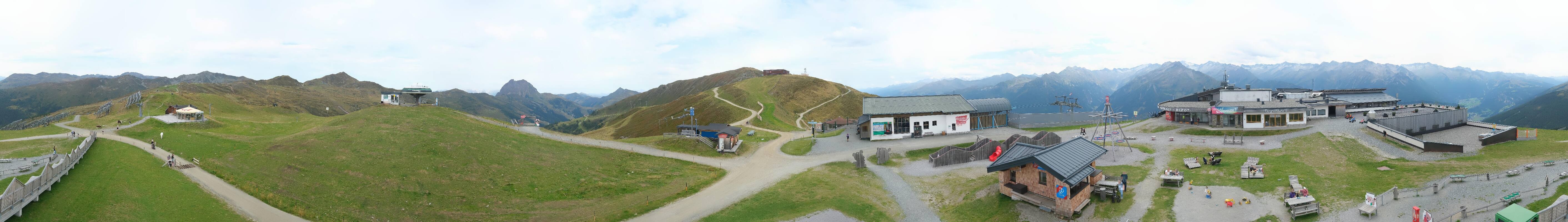 Archiv Foto Webcam Wildkogel-Arena: Ausblick Wildkogelbahn Bergstation