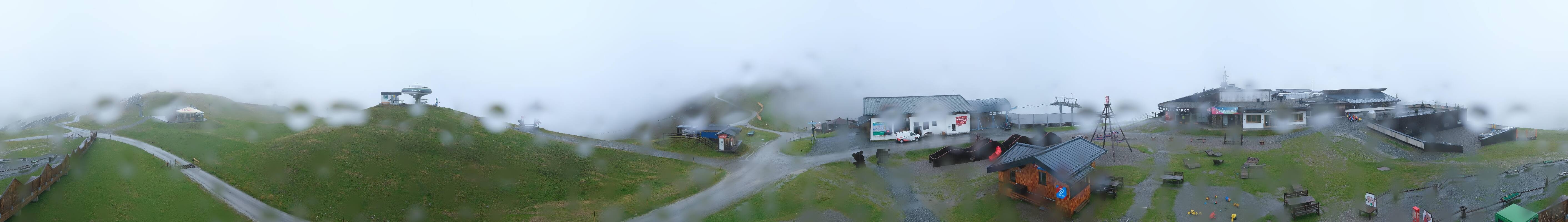 Archiv Foto Webcam Wildkogel-Arena: Ausblick Wildkogelbahn Bergstation
