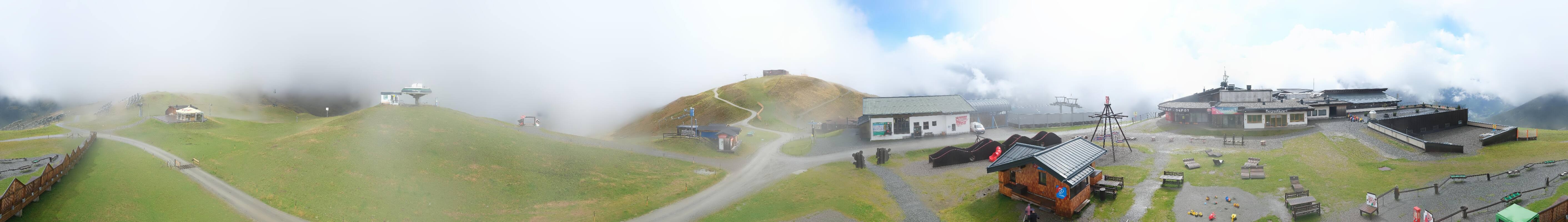 Archiv Foto Webcam Wildkogel-Arena: Ausblick Wildkogelbahn Bergstation