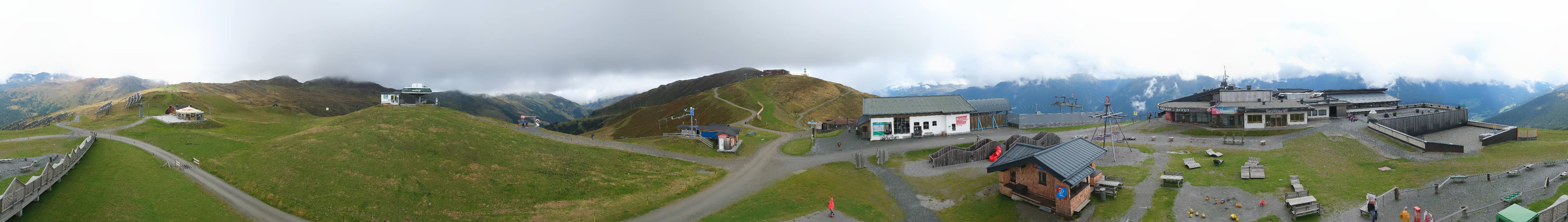 Archiv Foto Webcam Wildkogel-Arena: Ausblick Wildkogelbahn Bergstation