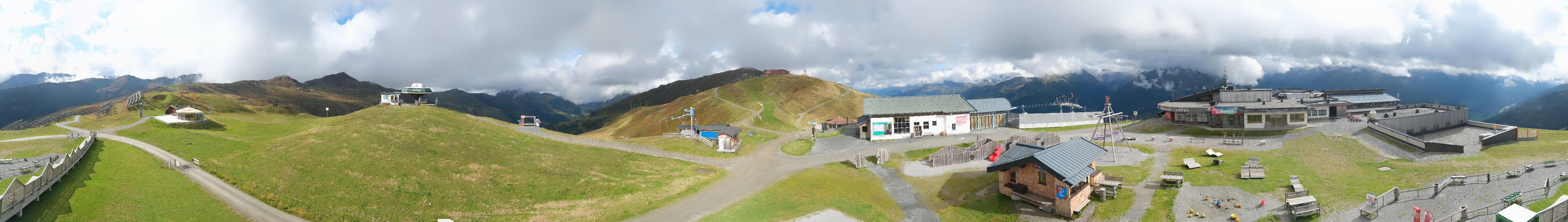 Archiv Foto Webcam Wildkogel-Arena: Ausblick Wildkogelbahn Bergstation
