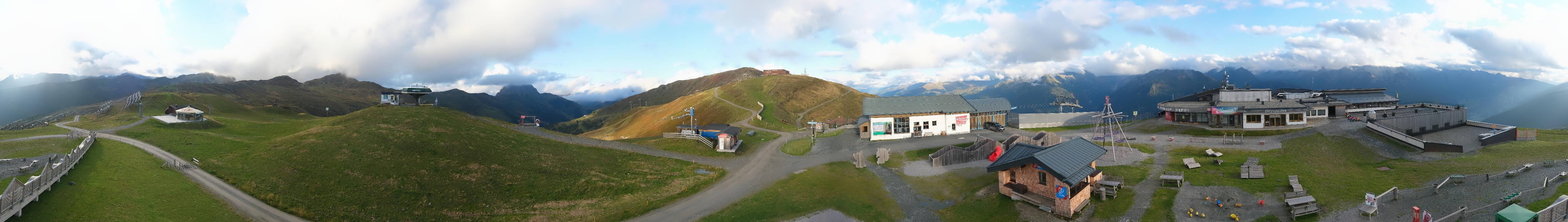 Archiv Foto Webcam Wildkogel-Arena: Ausblick Wildkogelbahn Bergstation