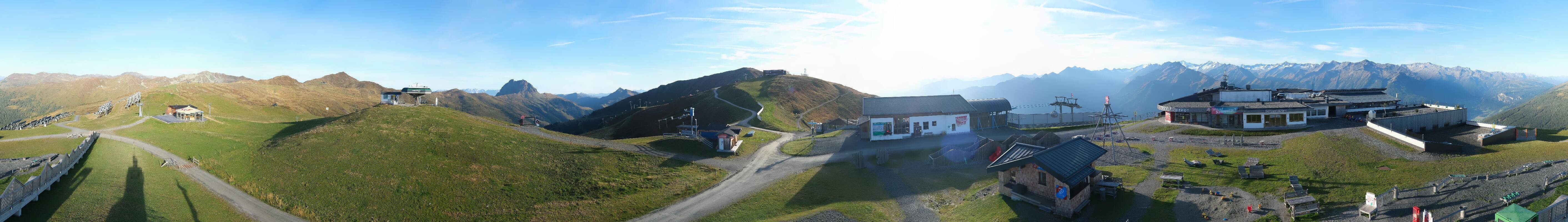 Archiv Foto Webcam Wildkogel-Arena: Ausblick Wildkogelbahn Bergstation