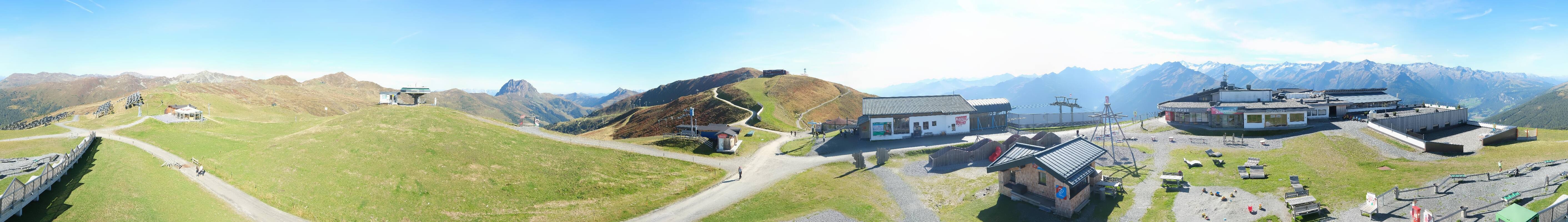Archiv Foto Webcam Wildkogel-Arena: Ausblick Wildkogelbahn Bergstation