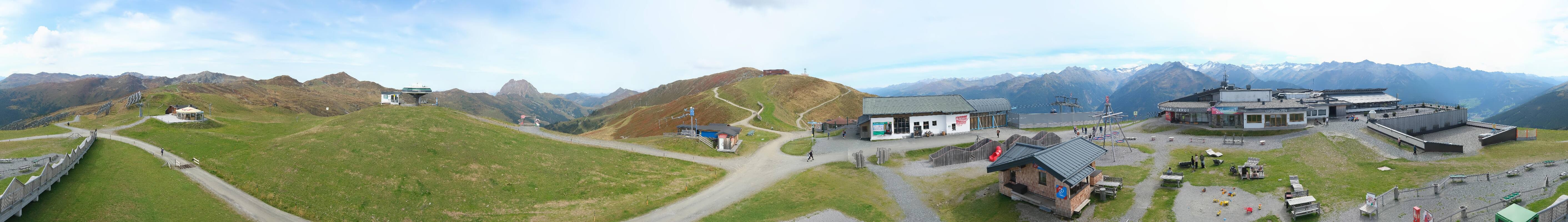 Archiv Foto Webcam Wildkogel-Arena: Ausblick Wildkogelbahn Bergstation