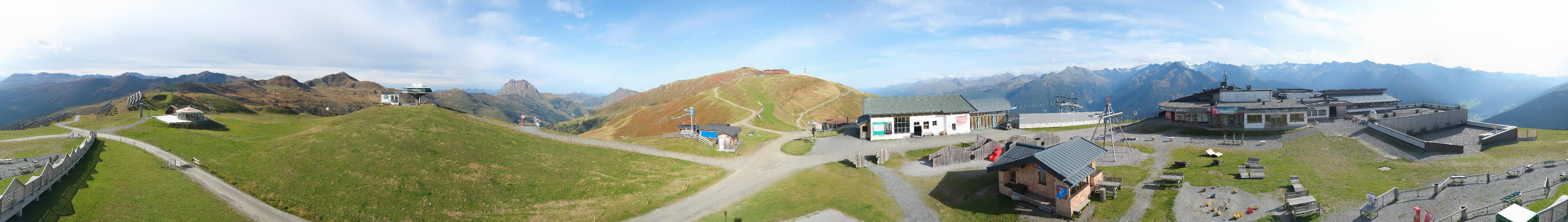 Archiv Foto Webcam Wildkogel-Arena: Ausblick Wildkogelbahn Bergstation