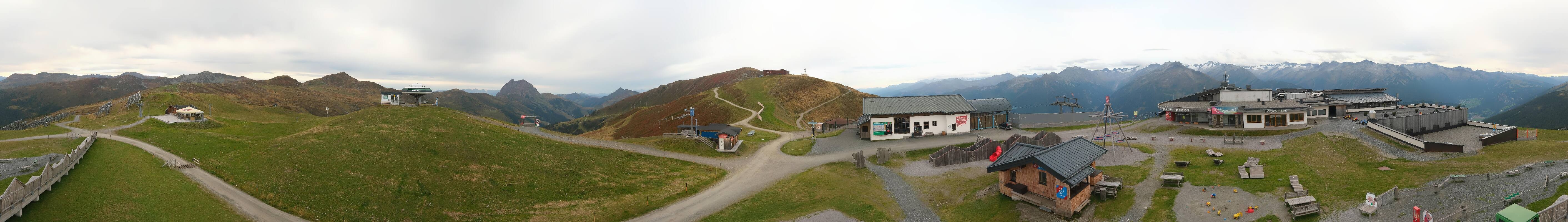 Archiv Foto Webcam Wildkogel-Arena: Ausblick Wildkogelbahn Bergstation
