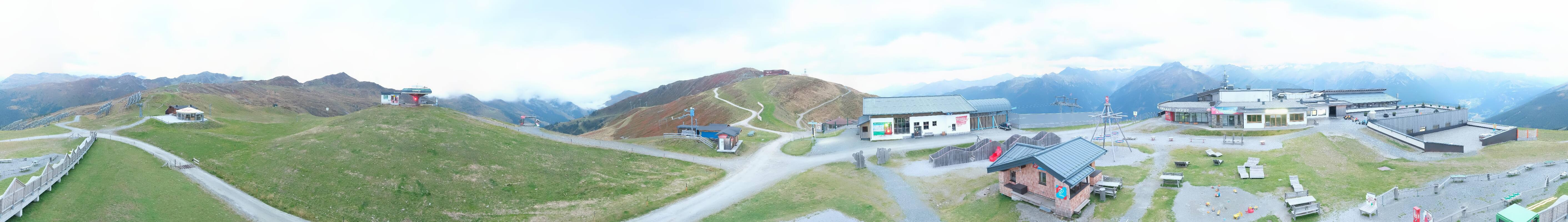 Archiv Foto Webcam Wildkogel-Arena: Ausblick Wildkogelbahn Bergstation