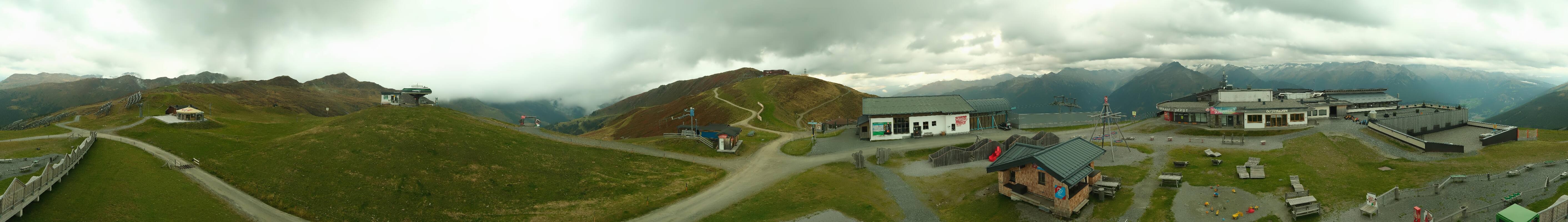Archiv Foto Webcam Wildkogel-Arena: Ausblick Wildkogelbahn Bergstation